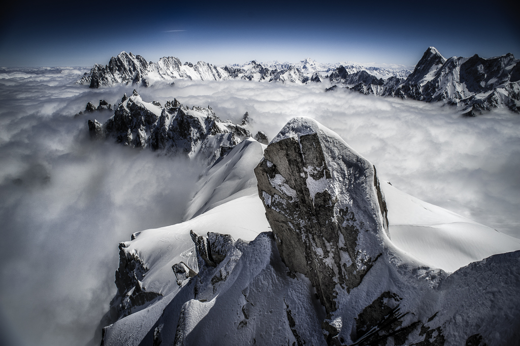 From Aiguille du Midi